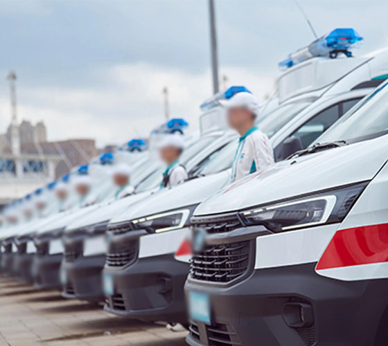 饶阳县服务车队展示